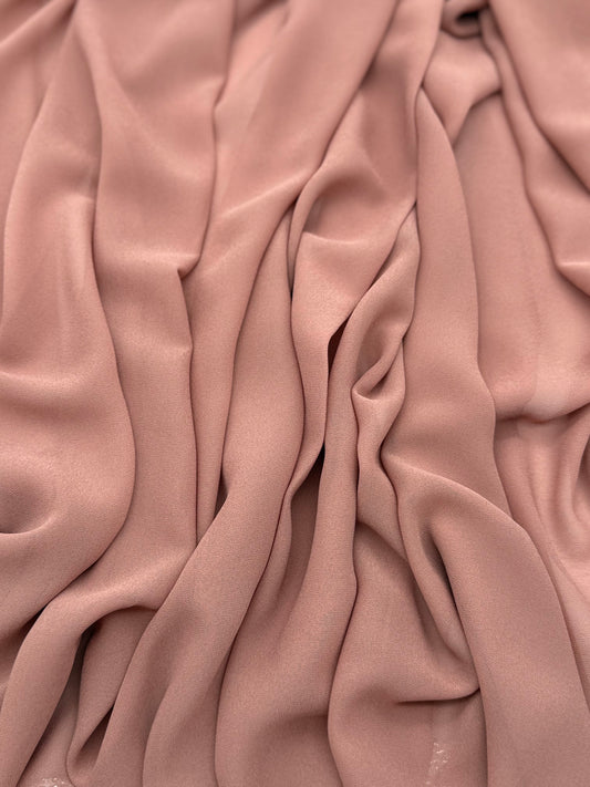Dusty Rose Radiant Chiffon