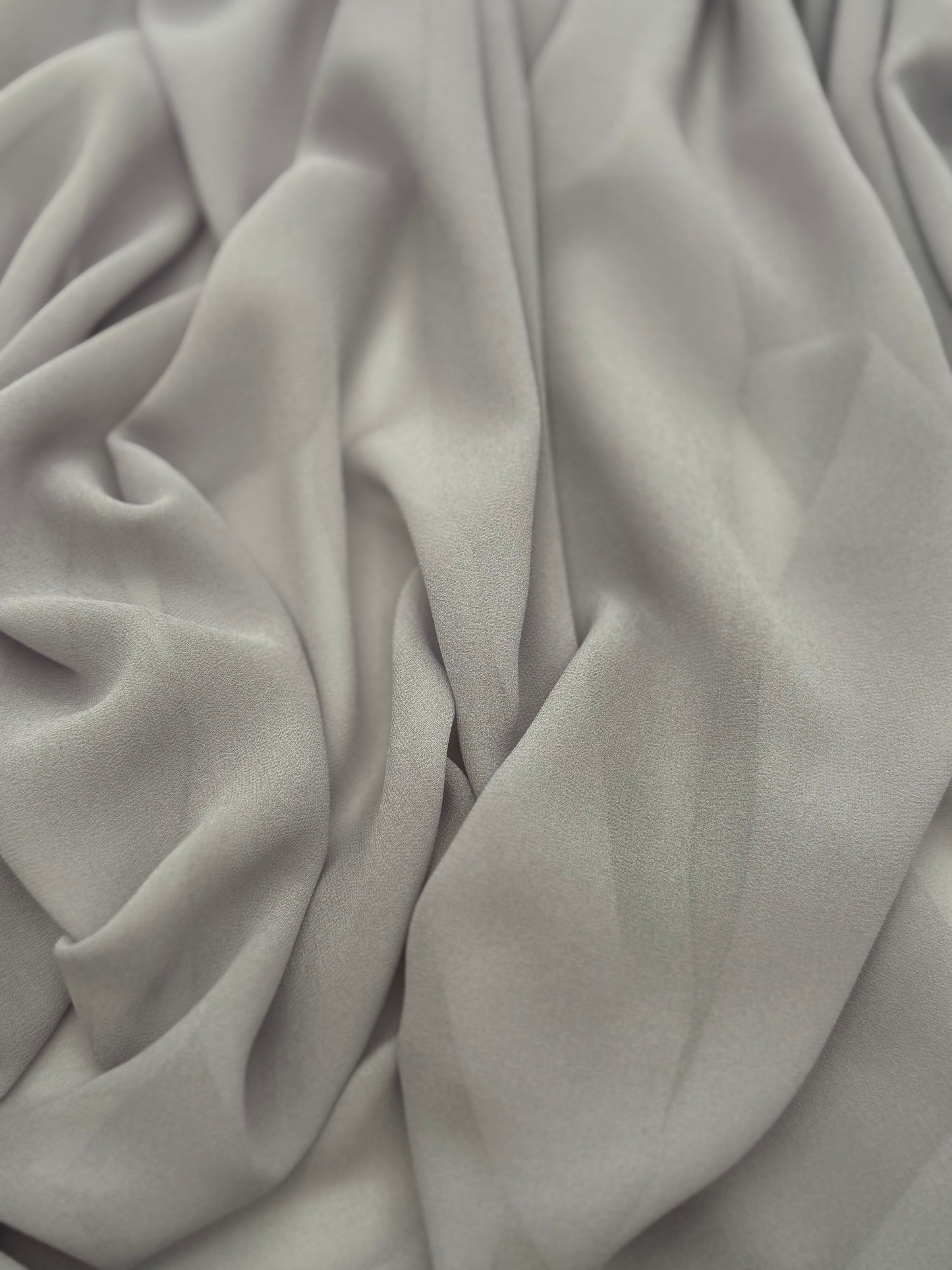 Grey Radiant Chiffon