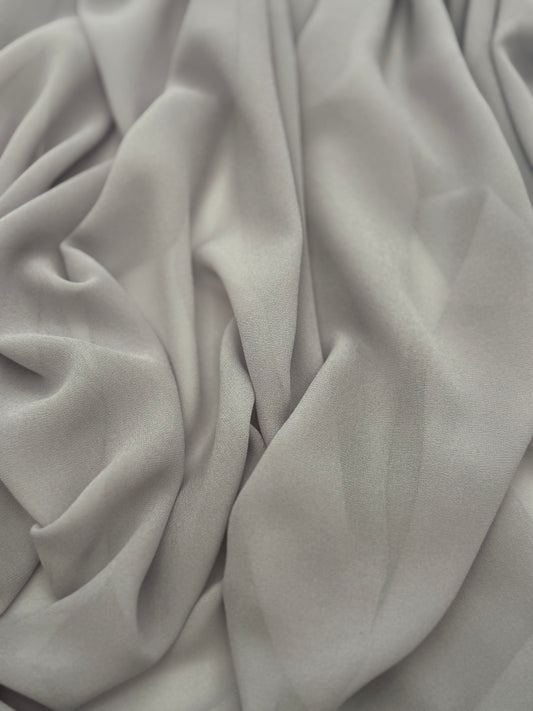 Grey Radiant Chiffon