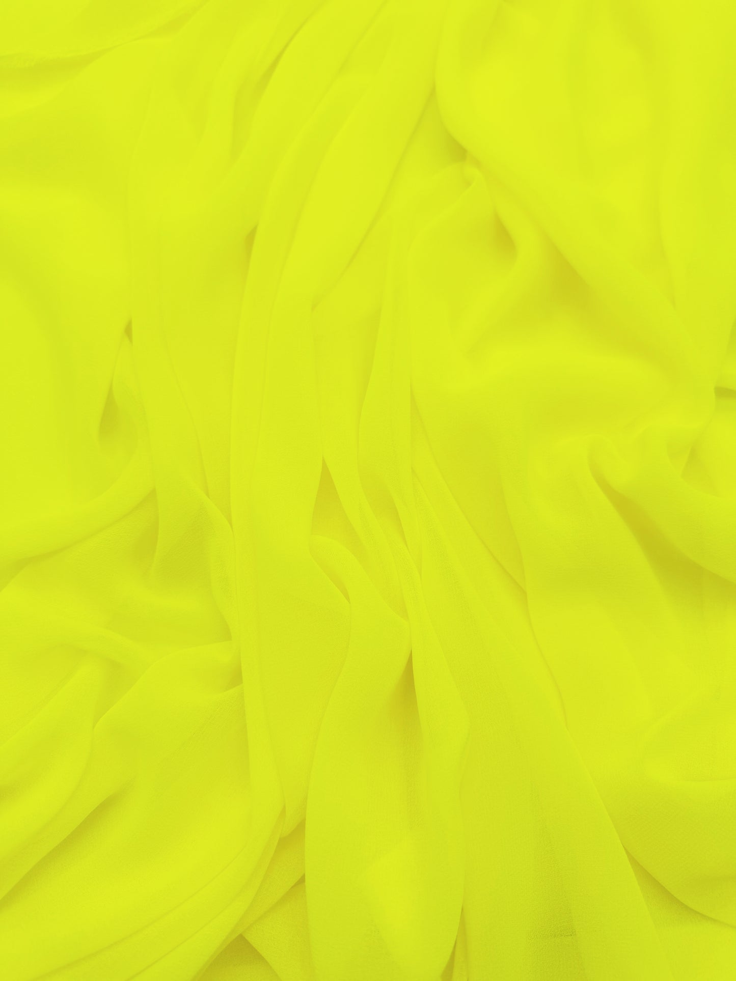 Citrine Neon Radiant Chiffon