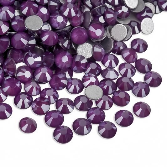 purple mocha Flatback Non Hotfix Rhinestones