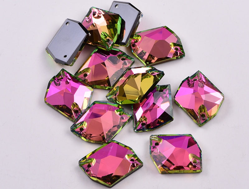 Vitrail Rose K9 Glass Cosmic