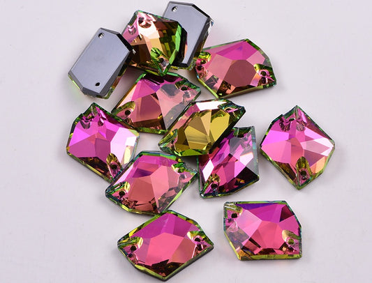 Vitrail Rose K9 Glass Cosmic