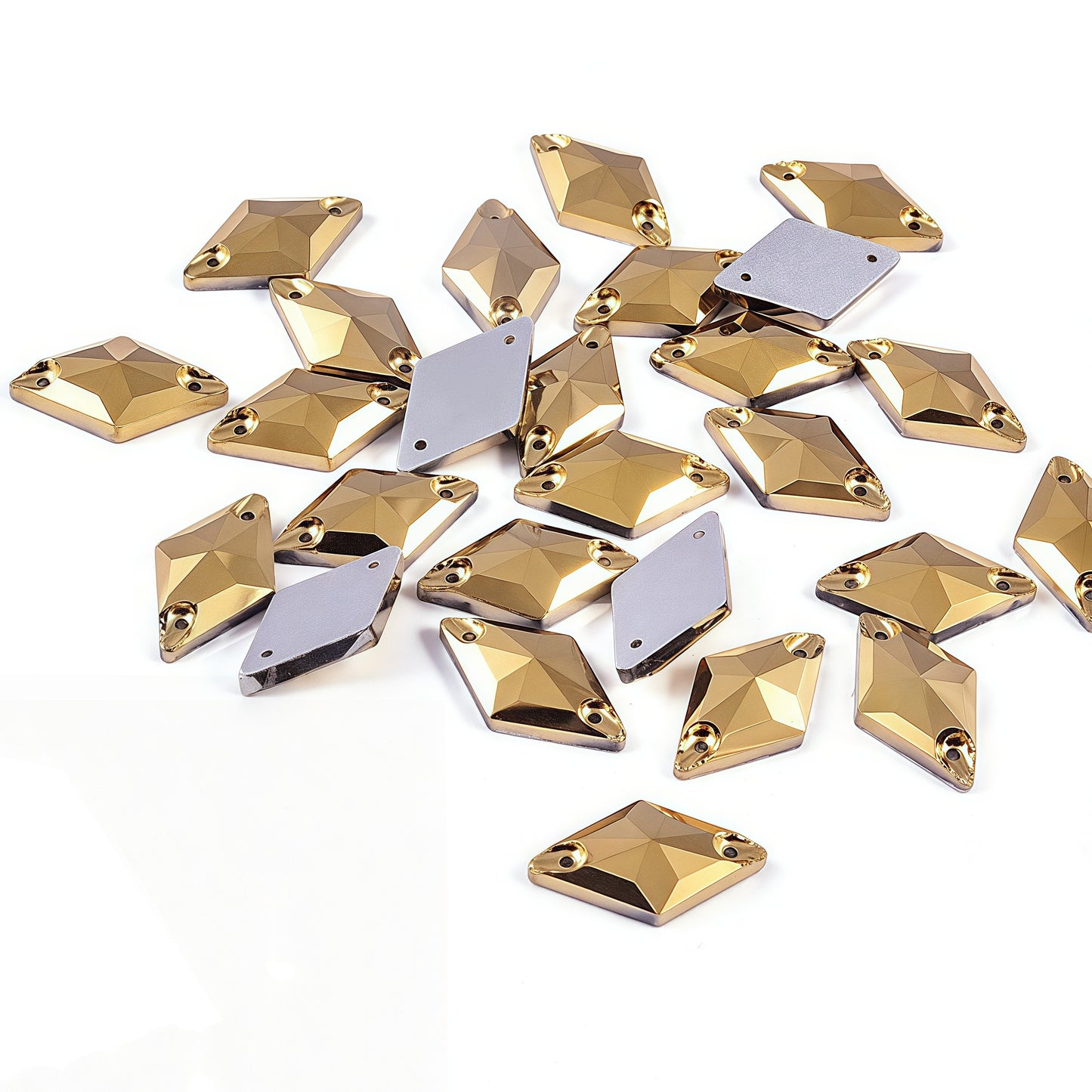 Dorado Rhombus Sew On Rhinestone