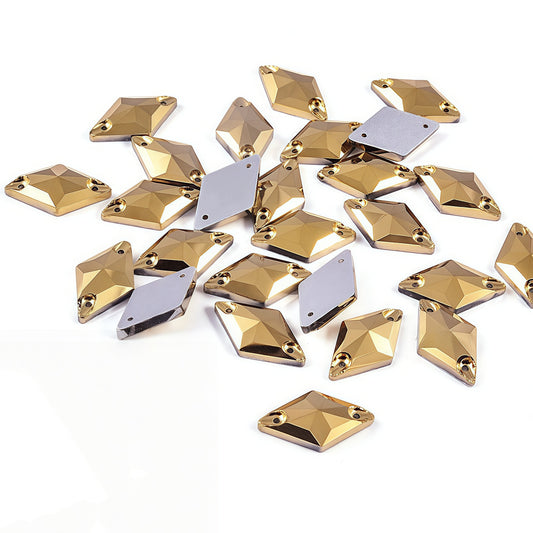Dorado Rhombus Sew On Rhinestone