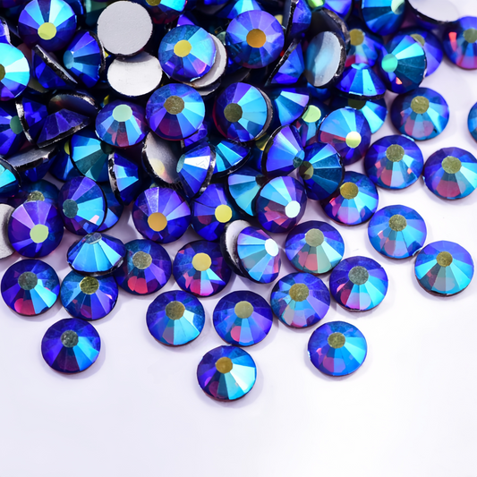 Dk. amethyst AB Flatback Non Hotfix Rhinestones