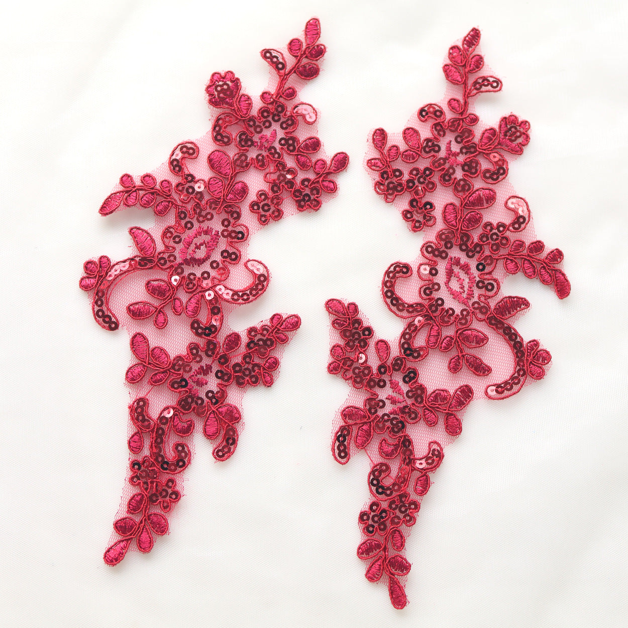 MM024 1 pair 24*10cm ornaments lace