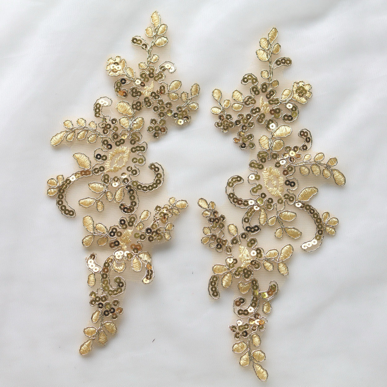 MM024 1 pair 24*10cm ornaments lace