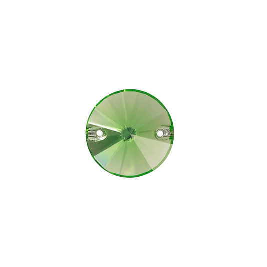 K9 Peridot CRYSTAL ROUND RIVOLI