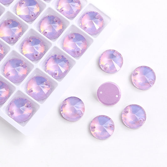 K9 Lavender Phantom AM CRYSTAL ROUND RIVOLI