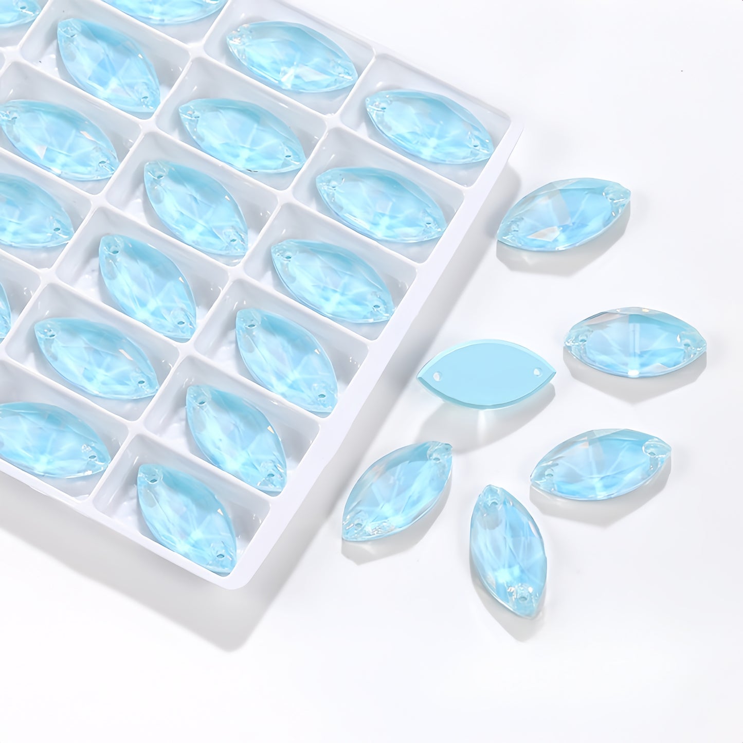 K9 Aquamarine Phantom AM Horse Eye Shapes