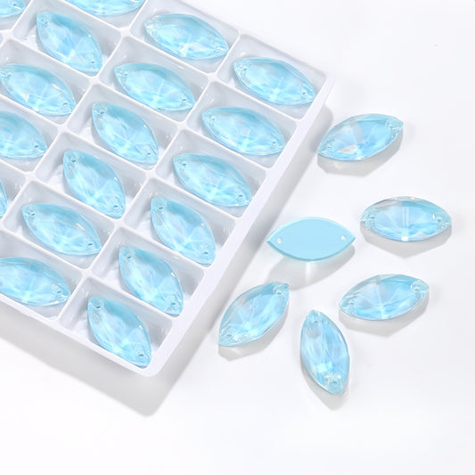K9 Aquamarine Phantom AM Horse Eye Shapes