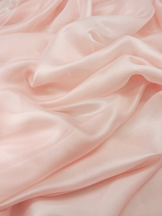 Ballet Pink Shimmer Chiffon