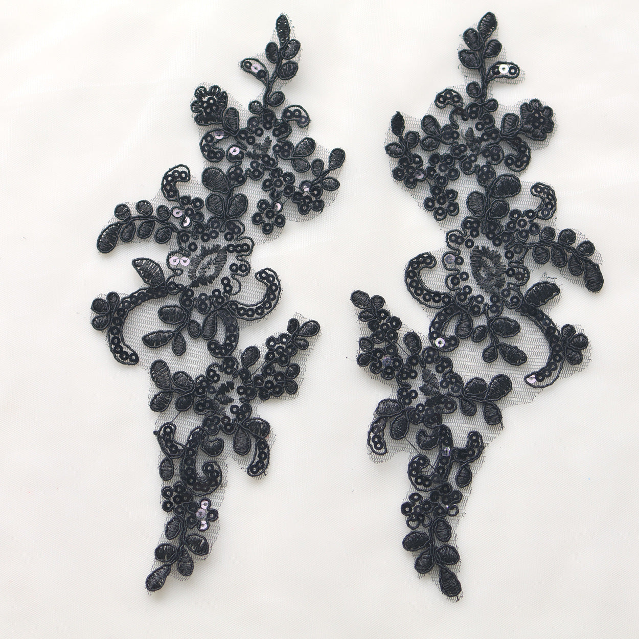 MM024 1 pair 24*10cm ornaments lace