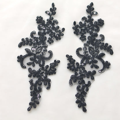 MM024 1 pair 24*10cm ornaments lace