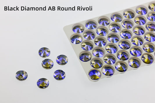 BLACK DIAMOND AB ROUND RIVOLI