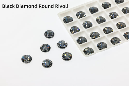 BLACK DIAMOND ROUND RIVOLI