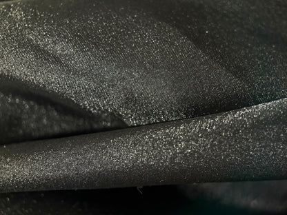 Black Shimmer Chiffon