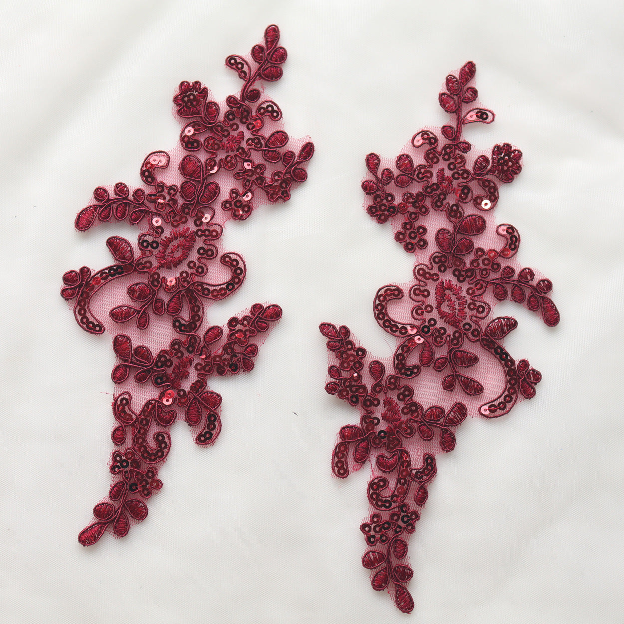 MM024 1 pair 24*10cm ornaments lace