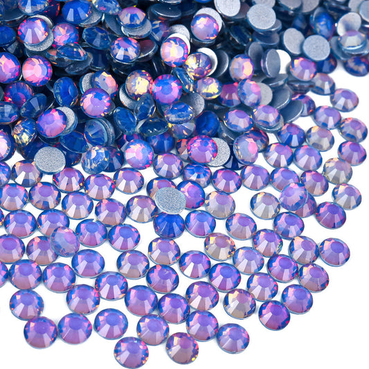 Cobalt Fire Opal Flatback Non Hotfix Rhinestones