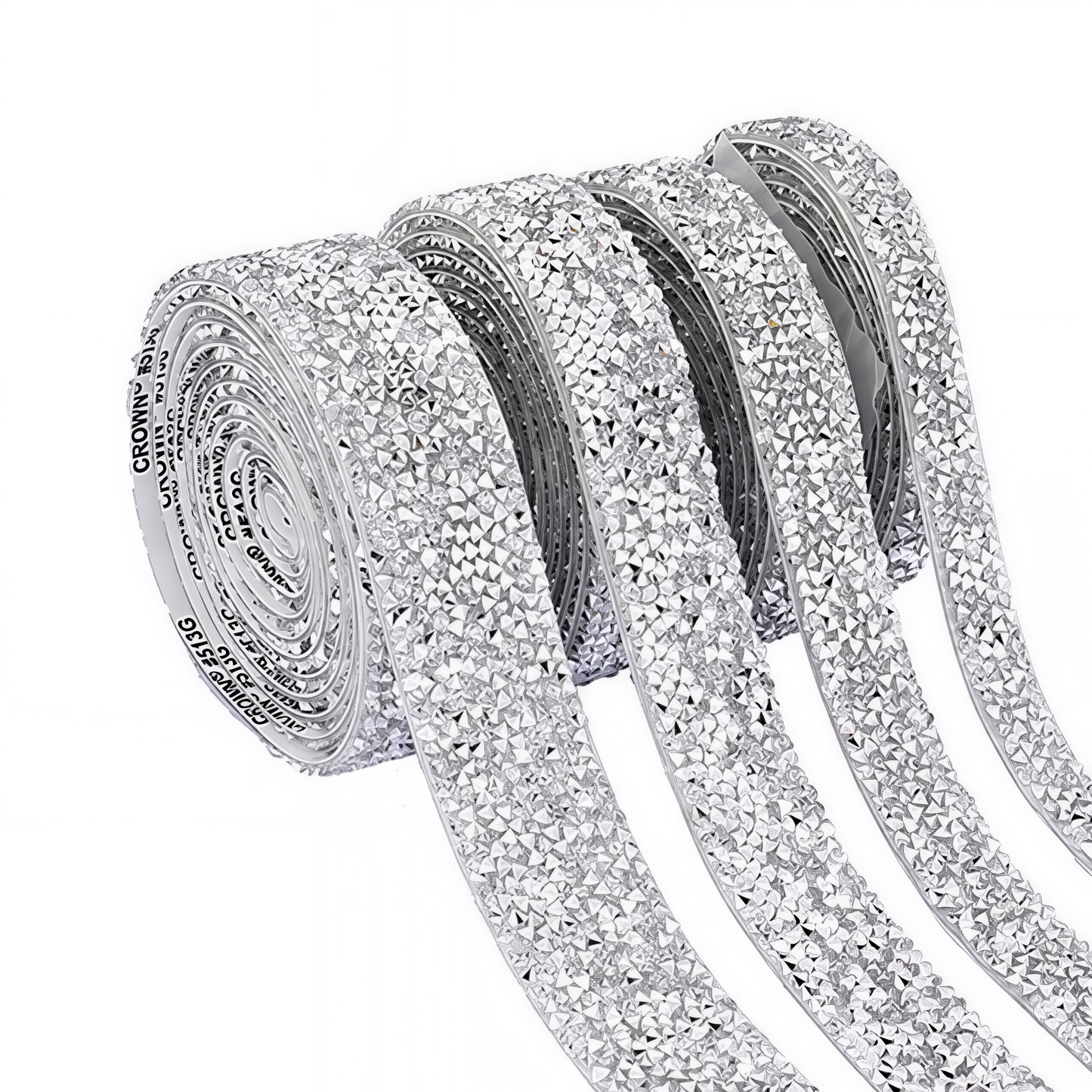 Crystal Colour Glitter Rhinestone Tape – Self-Adhesive