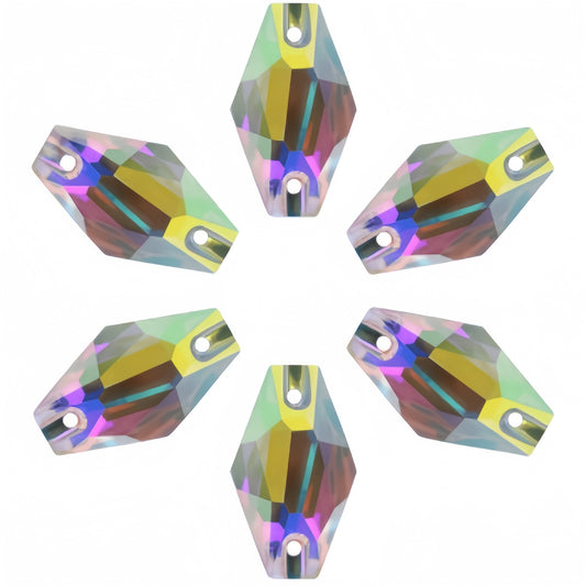 K9 Crystal AB Vase Shapes