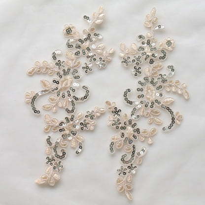 MM024 1 pair 24*10cm ornaments lace