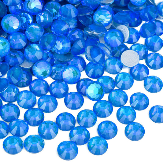 Dodger Blue Crystal Flatback Non Hotfix Rhinestones