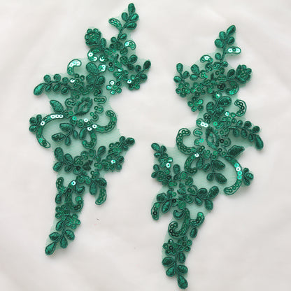 MM024 1 pair 24*10cm ornaments lace