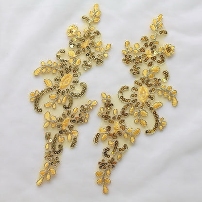 MM024 1 pair 24*10cm ornaments lace