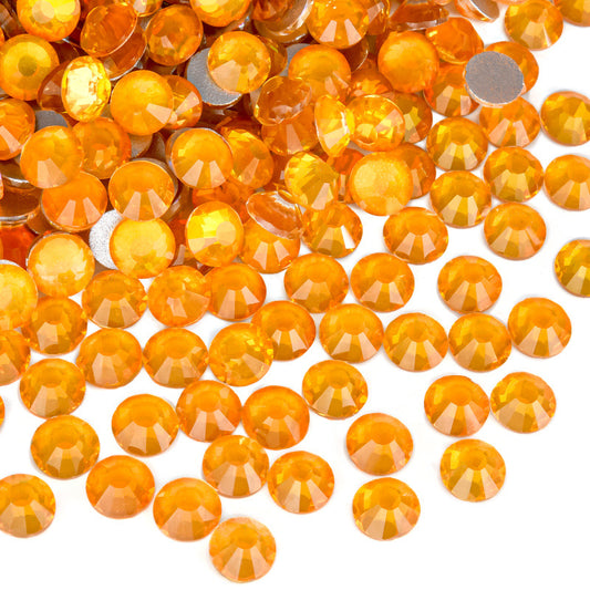 Honey Crystal Flatback Non Hotfix Rhinestones