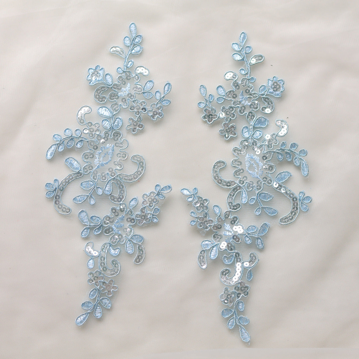 MM024 1 pair 24*10cm ornaments lace