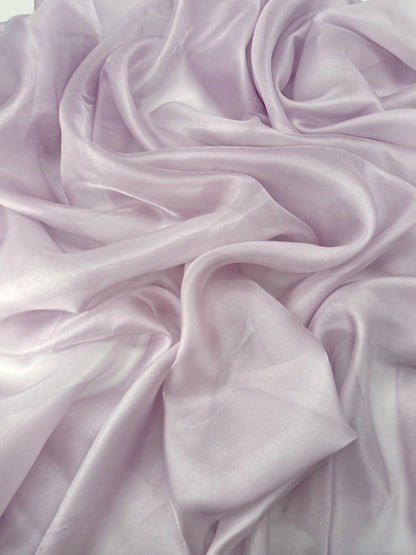 Lt. Lilac Shimmer Chiffon