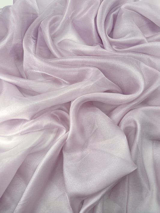 Lt. Lilac Shimmer Chiffon