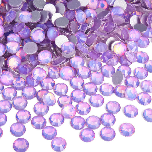 Lt. Violet Opal Flatback Non Hotfix Rhinestones