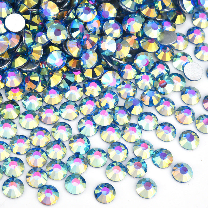 Magic Capri Blue Flatback Non Hotfix Rhinestones