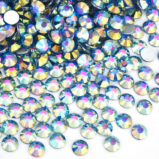 Magic Capri Blue Flatback Non Hotfix Rhinestones