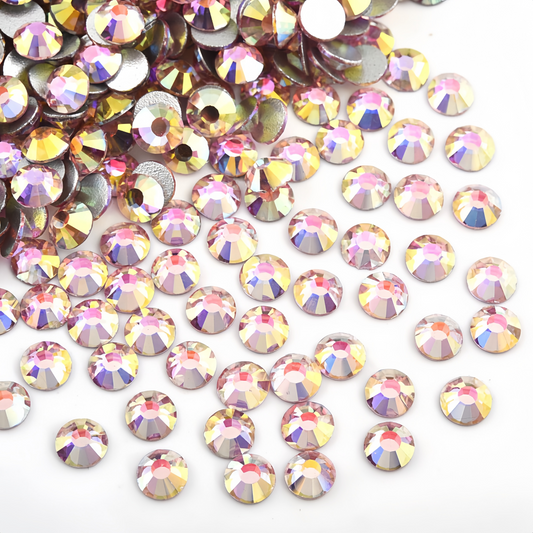 Magic Lt. Pink Flatback Non Hotfix Rhinestones