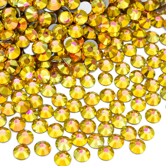 Magic Topaz Flatback Non Hotfix Rhinestones