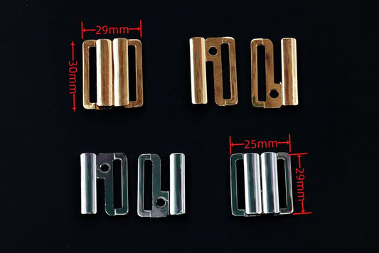 New high quality gold silver clasp square metal belt buckles crafts decoration Buckles DIY garment sew accessory