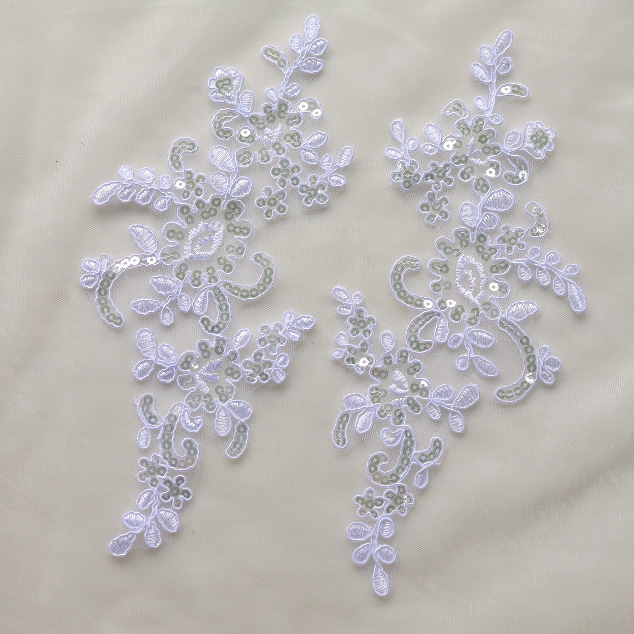 MM024 1 pair 24*10cm ornaments lace