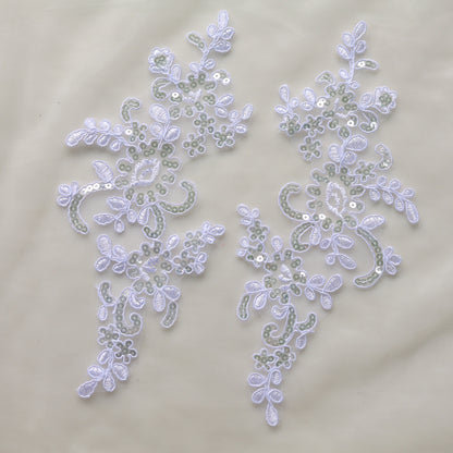 MM024 1 pair 24*10cm ornaments lace