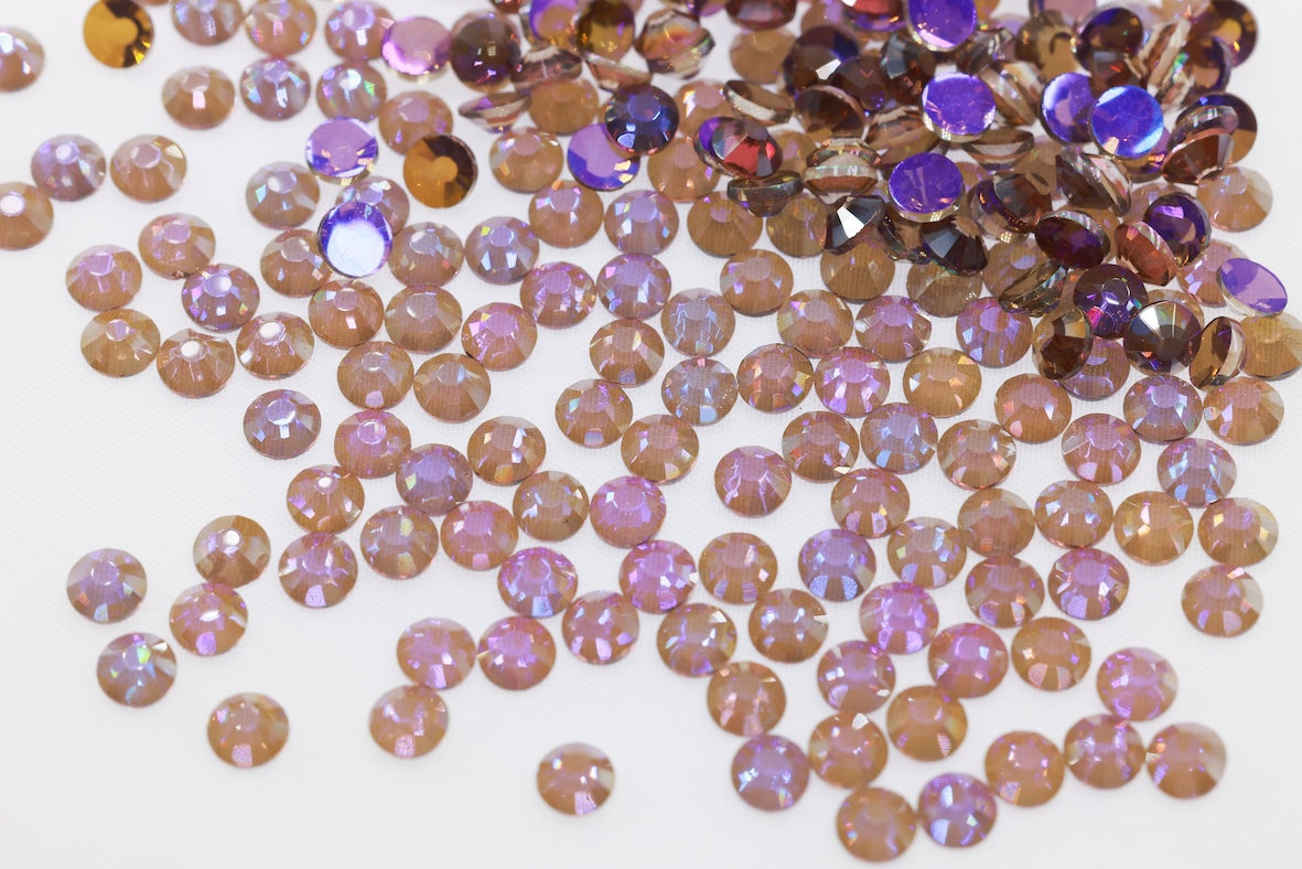 Amethyst Aurora Flatback Non Hotfix Rhinestones