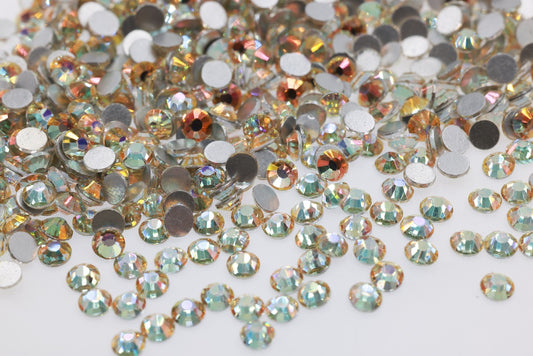 Bluish White Light  FLATBACK Non Hotfix Rhinestones