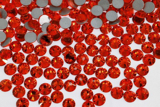 Orange Bulk Package Glass Rhinestones (Pre order)