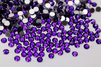 Heliotrope Flatback Non Hotfix Rhinestones