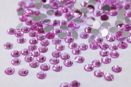 Lavender Flatback Non Hotfix Rhinestones