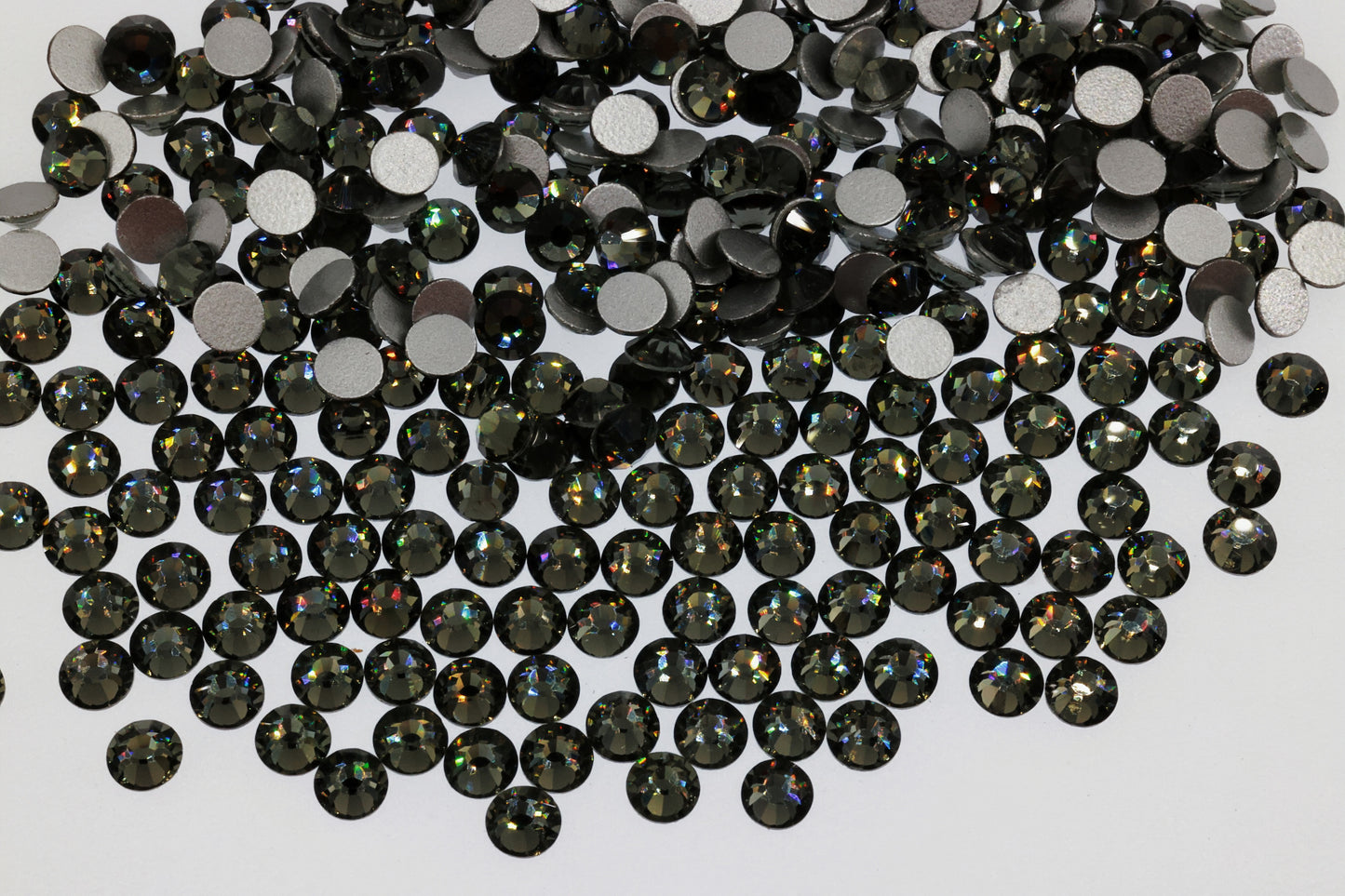 Black Diamond Flatback Non Hotfix Rhinestones