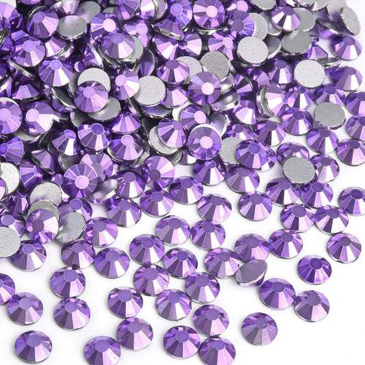 Mine Lt. Violet Flatback Non Hotfix Rhinestones