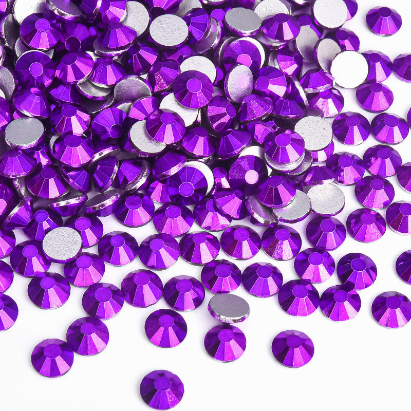 Mine Violet Flatback Non Hotfix Rhinestones